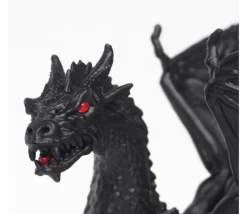 Figurine dragon noir twilight 16 x 13.1 x 9.2 cm