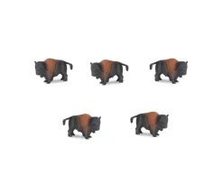 Figurine mini mini bison 28 x 18 x 9