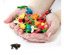 Figurine mini mini bison 28 x 18 x 9