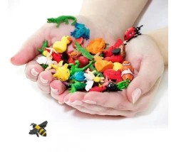 Figurine mini mini bourdon jaune et noir 8 x 35 x 30 mm