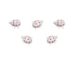 Figurine mini mini coccinelle qui brille dans la nuit 26 x 26 x 10 mm