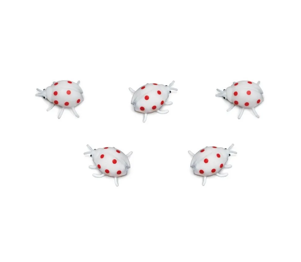 Figurine mini mini coccinelle qui brille dans la nuit 26 x 26 x 10 mm