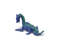Figurine mini mini dragon des mers bleu-vert 25 x 5 x 15 mm