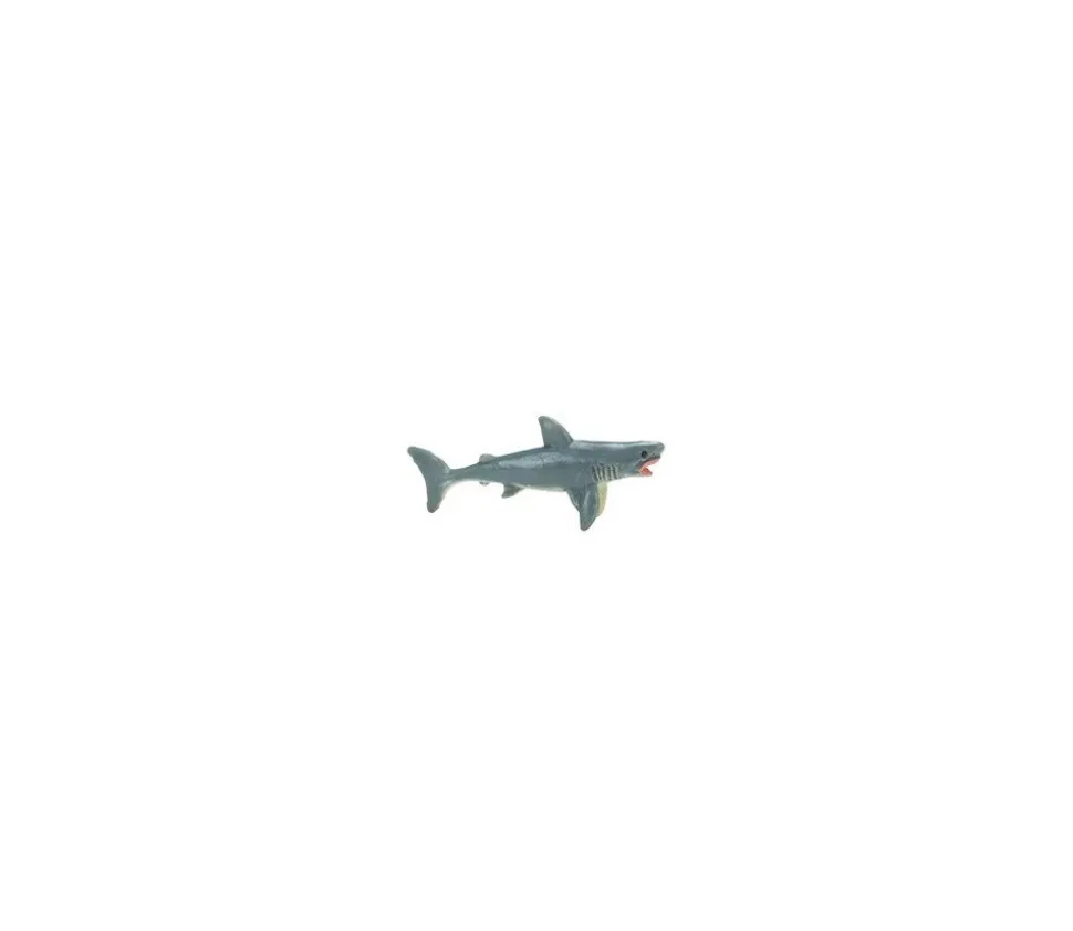 Figurine mini mini grand requin blanc 15 x 34 x 12 mm