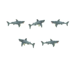 Figurine mini mini grand requin blanc 15 x 34 x 12 mm