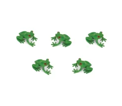 Figurine mini mini grenouille verte 25 x 20 x 10 mm