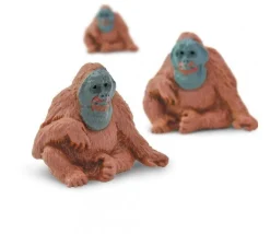 Figurine mini mini orang outan singe 25 x 16 x 28 mm