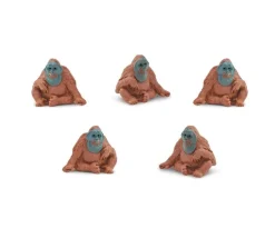 Figurine mini mini orang outan singe 25 x 16 x 28 mm