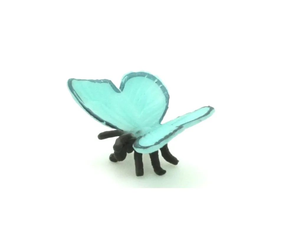 Figurine mini mini papillon jaune 25 x 5 x 17 mm