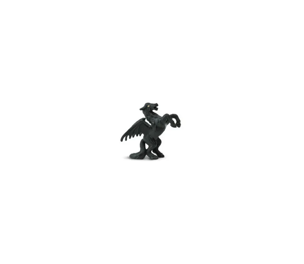 Figurine mini mini pégase noir 30 x 25 x 10 mm
