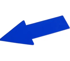 Flèche marquage au sol 34.7 x 15 cm bleu à l'unité