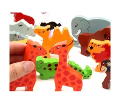 Girafe en bois 80 x 54 x 15 mm