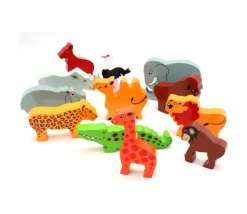 Girafe en bois 80 x 54 x 15 mm