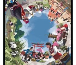 Globe Twister - Programmation et recomposition d'images