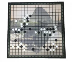 Goban Tapis jeu de Go 50 cm souple 19 x 19