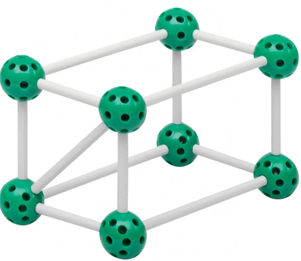 Géométrie espace 360 pièces - jeu assemblage boules et de tiges à emboîter