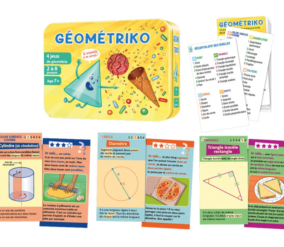 Géométriko - jeu géométrie du CE1 au CM2