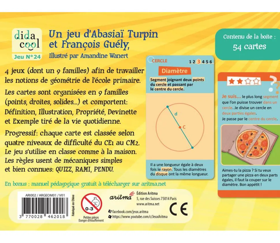 Géométriko - jeu géométrie du CE1 au CM2