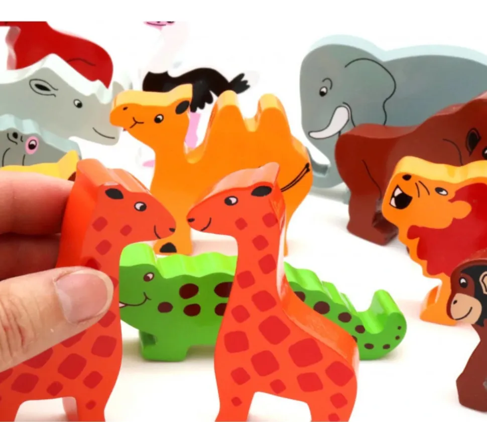 Gorille en bois 77 x 77 x 15 mm