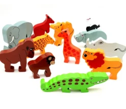 Gorille en bois 77 x 77 x 15 mm