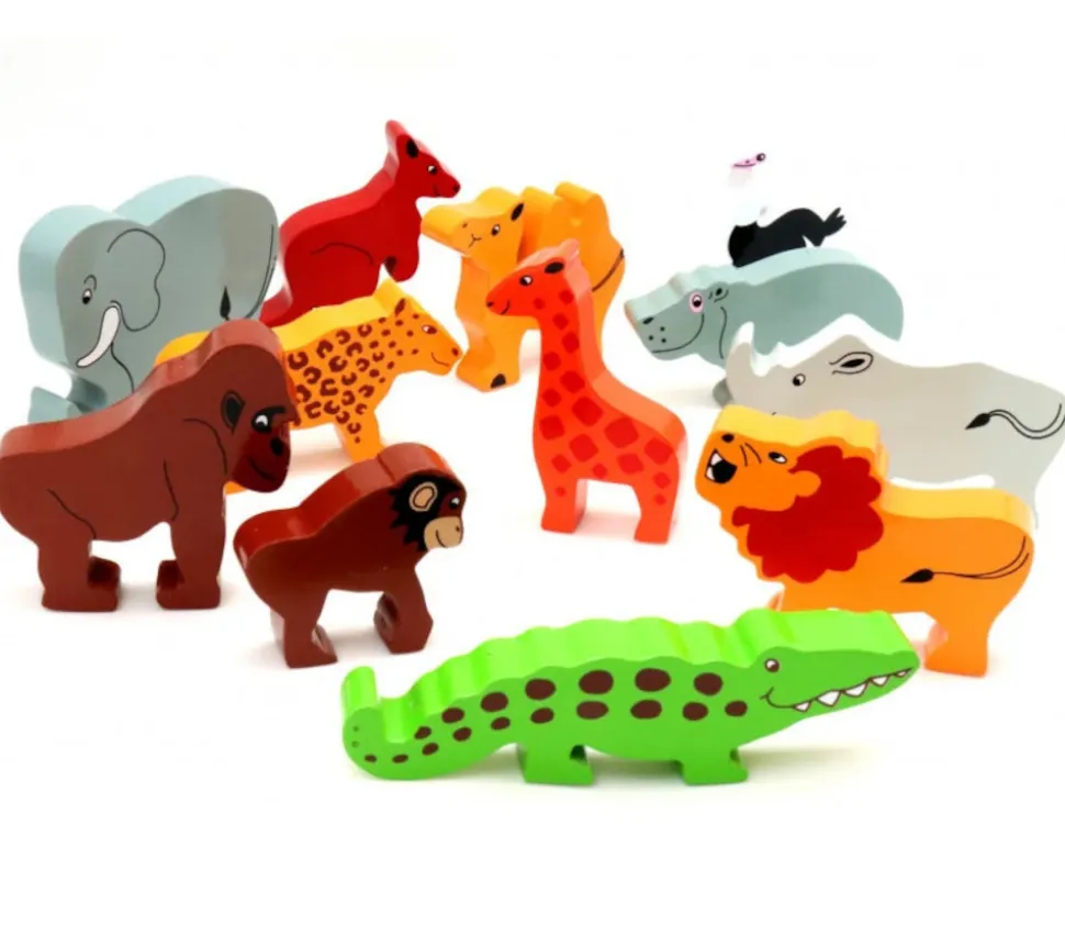 Gorille en bois 77 x 77 x 15 mm