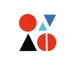 Grammaire Base Montessori 50 pièces magnétiques (4 formes)