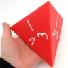 Grand dé 4 faces géant 10 cm - 1 à 4