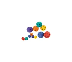 Grand dé en mousse 7 cm pour jeu