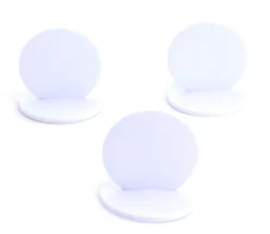 Grand Pion rond à personnaliser - support blanc 38 x 38 mm
