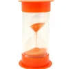 Grand sablier 90 secondes très lisible - ORANGE - 12 cm GM