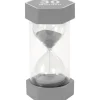 Grand sablier super lisible 30 minutes - GRIS - 16 cm MAXI