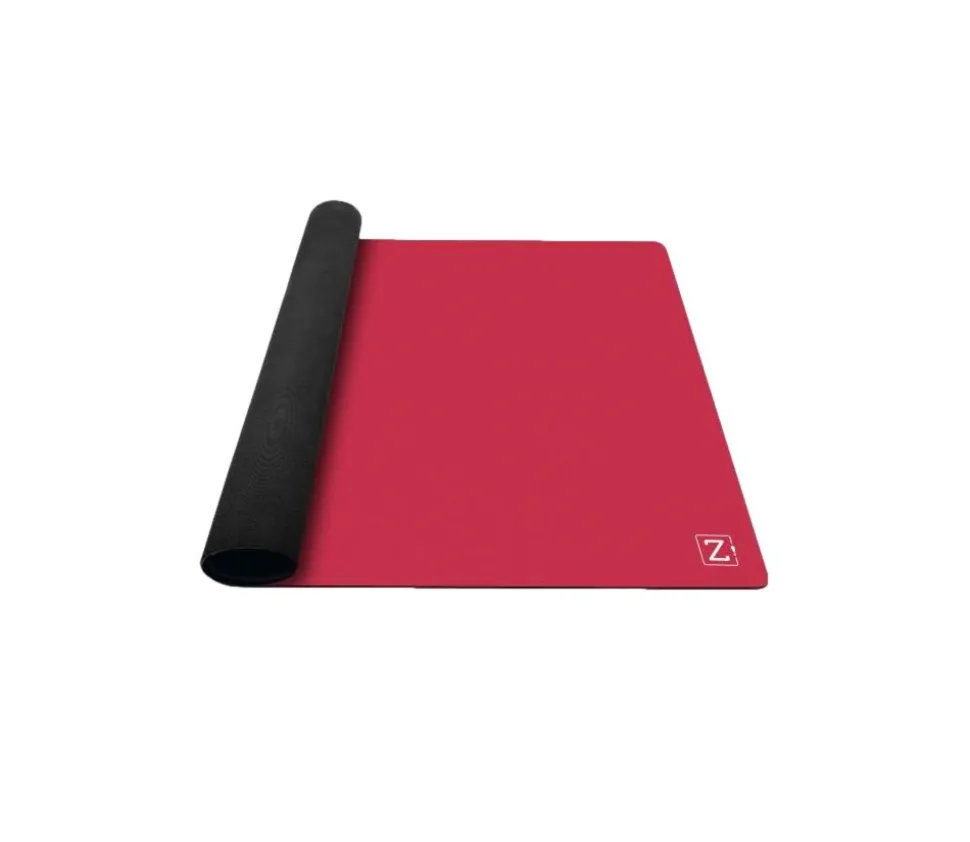 Grand tapis de jeu rouge 148 x 89 cm