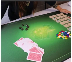 Grand tapis multijeux 100 x 60 cm Vert émeraude - super qualité taille 2