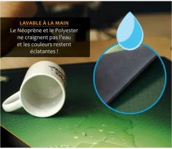 Grand tapis multijeux 100 x 60 cm Vert émeraude - super qualité taille 2