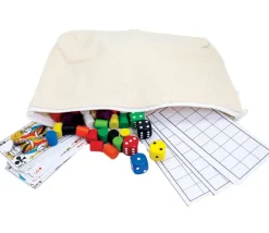 Grande Pochette plate 19 x 29 cm coton trousse à personnaliser fermeture éclair