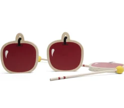 Guillaume Tell : Tir à l'arc bois sécurité et pommes en bois