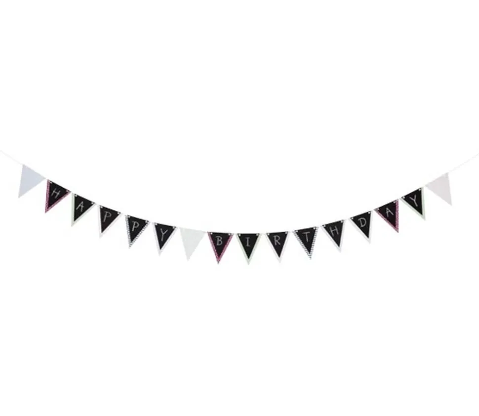 Guirlande fanions à personnaliser - drapeaux