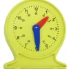 Horloge apprentissage aiguilles mobiles 12.5 x 11 cm