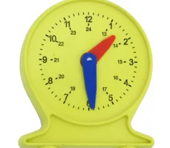 Horloge apprentissage aiguilles mobiles 12.5 x 11 cm