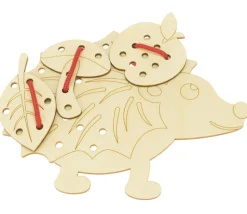 Hérisson de laçage 24 cm et accessoires d'automne