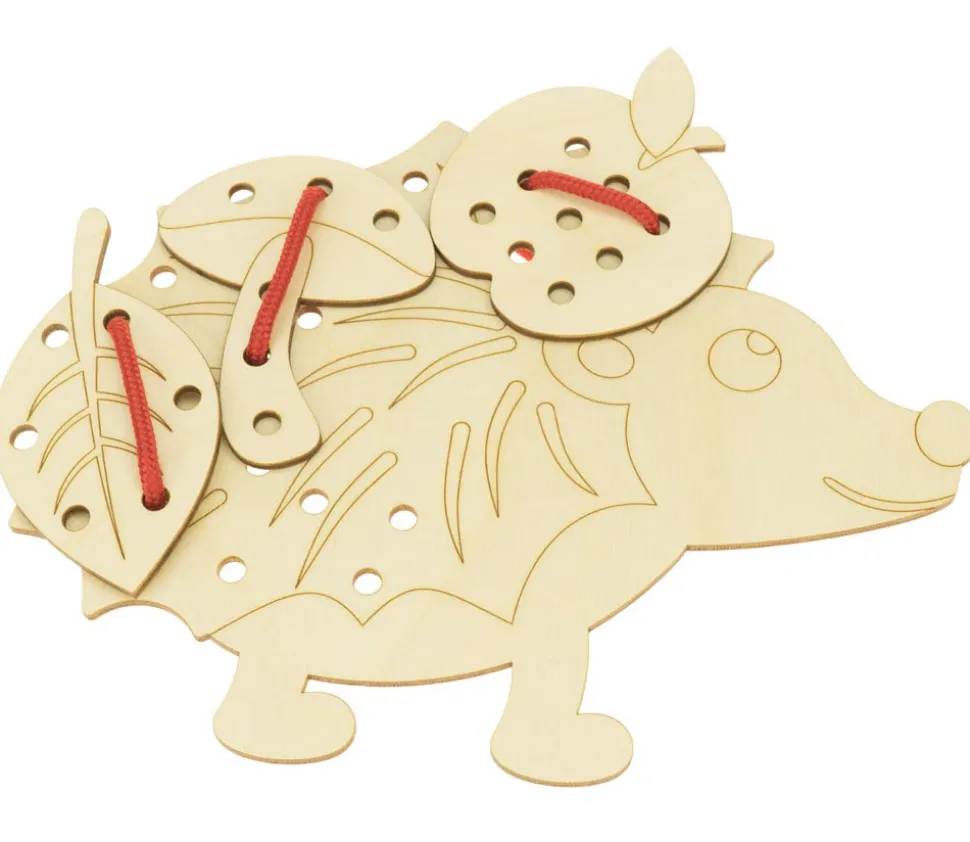 Hérisson de laçage 24 cm et accessoires d'automne