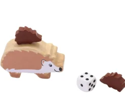 Hérisson en bois 7.1 x 4.2 x 2.5 cm