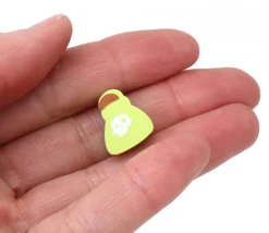 Jeton de jeu fiole poison en bois - 16 x 13 x 10 mm