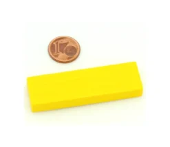 Jeton en bois grand rectangle pour jeux 54 x 16 x 7 mm à l'unité