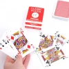Jeu 54 cartes à jouer poker rouge classic piatnik