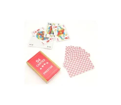 Jeu 54 cartes françaises standard