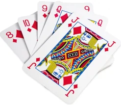Jeu 54 cartes XXL géant 21 x 28.5 cm