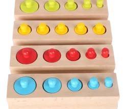 Jeu à emboiter bois : épaisseur et diamètre