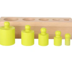 Jeu à emboiter bois : épaisseur et diamètre