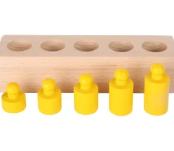 Jeu à emboiter bois : épaisseur et diamètre